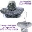 Scary Halloween Cocoon Corpse Decorations Life Size Hanging Outdoor Yard Tree Props 72 Inch Clearance