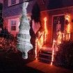 Scary Halloween Cocoon Corpse Decorations Life Size Hanging Outdoor Yard Tree Props 72 Inch Clearance