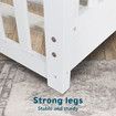 Bed Frame Wooden Single Size Timber House Wood Mattress Base Platform Kids Bedroom Furniture