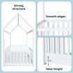 Bed Frame Wooden Single Size Timber House Wood Mattress Base Platform Kids Bedroom Furniture