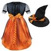 GIRLS Halloween Pumpkin Costume, Halloween Costume for Boys Girls FOR Height 105-115cm