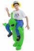 Inflatable ET Alien Costume Funny Blow up Costume Cosplay Party Christmas Halloween Costume for KIDS 120-150CM