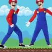 Plumber Costume for Kids-Halloween Kids Cosplay Jumpsuit with Accessory (Size:M)