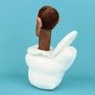Skibidi Toilet Plush, Titan Speakerman Plush,23cm Skibidi Toilet Head Plushies Toys