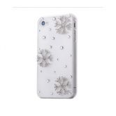 3D Bling Crystal Christmas Snowflake iPhone 5S / 5 Diamond Case Cover