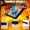 900 Cards Binder PU HOLDER POKENMON With 50 Sleeves, 9-Pocket Card Book Holder for TCG Game Cards Collection, Sports Trading Cards Collector Album