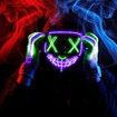 LED Gloves, Theefun Light Up Gloves with Cool Party Halloween Christmas Birthday Flashing Finger Led Gloves for Adult