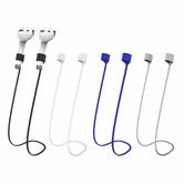 Magnetic Anti-Lost Straps for AirPods,Colorful Soft Silicone Sports Lanyard,Neck Rope Cord (4 Pack)