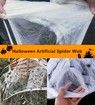 Skeleton Animated Halloween Decorations, Screaming Halloween Decor with Motion Activated & Light Sensor, Spooky Prisoner Cage with Spider Web Haunted House Decorations,Ghost with Long-hair