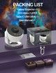 12 in 1 Galaxy Star Projector 360° Rotating Nebula Projector Lamp, Timed Starry Night Light Projector for Kids,Home Theater, Ceiling, Room Decoration