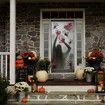 Halloween Haunted House Decoration Window Door Cover,Scary Zombie Hands Halloween Window Cling Window Poster 150 x130 cm