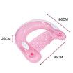 Sit Float Mat Seat Inflatable Raft Swimming Pool Lounge Colors May Vary