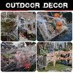 1400 sqft Halloween Spider Webs Decorations with 150 Extra Fake Spiders,Super Stretchy Cobwebs for Halloween decor Indoor and Outdoor