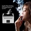 Air Purifier Smokeless Ashtray, Smoke Grabber Odor Eliminator Air Detector Purifier with LED Battery Indicator Rechargeable for Home, Office,Car,bushfires Color Black