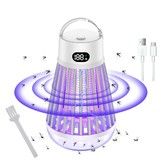 Bug Zapper Outdoor Indoor Mosquito and Fly Killer Electric Rechargeable Insect Trap   Cordless Bug Zappers USB Bug Bulb LED Light Mosquito Trap