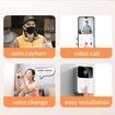 Video Doorbell Camera Smart Remote Visual Doorbell With Voice Change HD Night Vision Auto Capture Cloud Storage