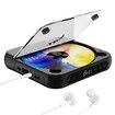Portable CD Player Personal CD Players with Bluetooth for Car,Rechargeable Small CD Player with Headphones,LCD Touch Screen & Anti-Skip/Shockproof (Black)