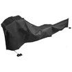 Rowing machine cover polyester fibers robust dust protection weather protection waterproof 285 x 51 x 89 cm black