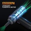 Electric Compressed Air Duster 120000RPM Rechargeable 6000mAh Cordless Dust Blower