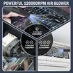 Electric Compressed Air Duster 120000RPM Rechargeable 6000mAh Cordless Dust Blower