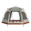 4 Man Beach Tent Camping Shelter Auto Pop Up Family Instant Sun Shade Hiking Fishing Picnic Outdoor Rain Water UV Proof Portable 240x240x155cm