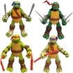 Ninja Turtles Mutant Mayhem 4-Pack Basic Action Figures Bundle for Ages 3-12 Playmates Toys