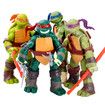 Ninja Turtles Mutant Mayhem 4-Pack Basic Action Figures Bundle for Ages 3-12 Playmates Toys