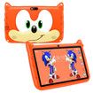 Kids Tablet 7inch Android Learning Tablet for Kids 2GB 32GB Toddler Tablet Students Educational Gift HD Color Orange