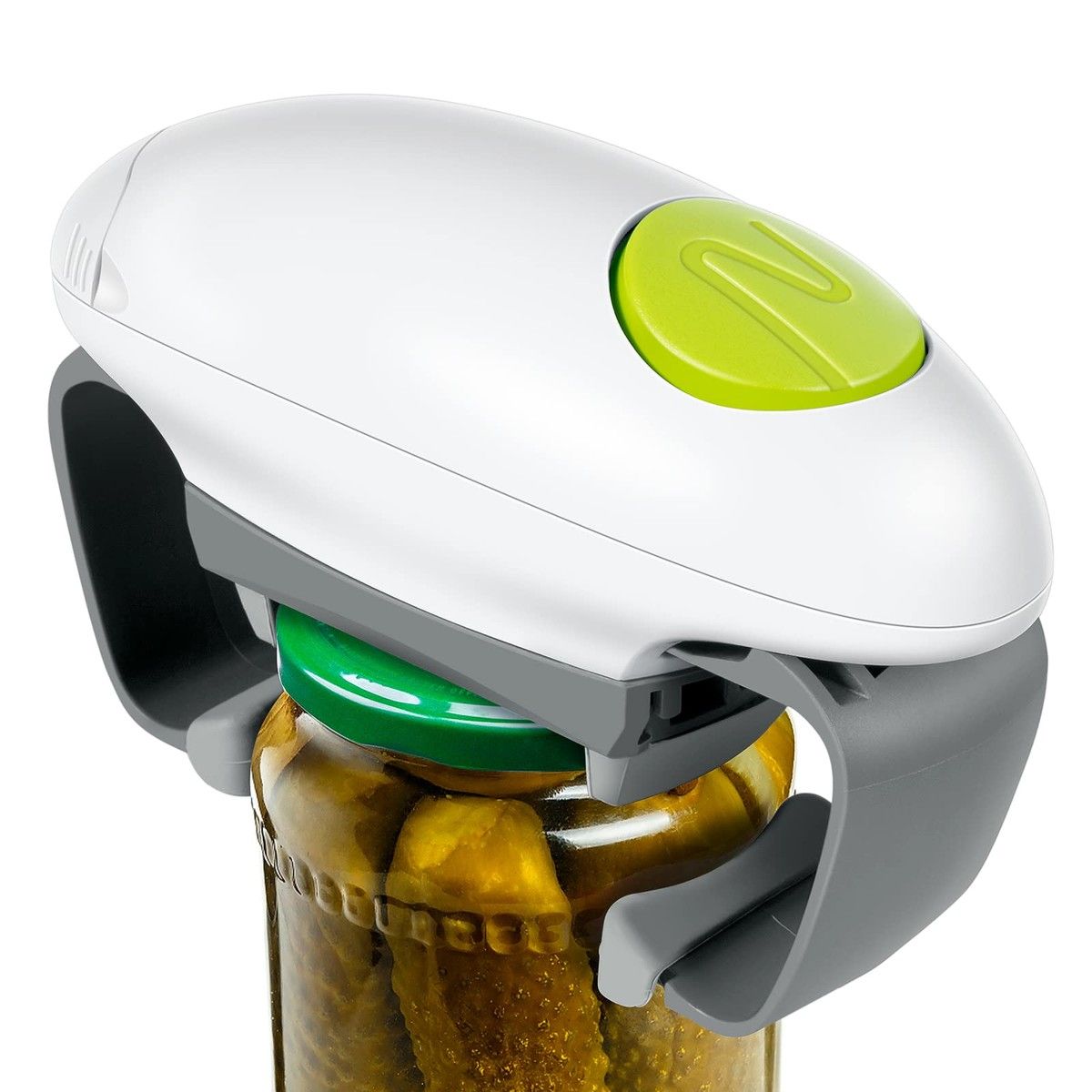 Electric Jar Opener High Torque Automatic Bottle Lid Opener for Weak Arthritic Hands Auto-Off Function Powerful Opener