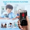 MP3 Player 64GB with Bluetooth 5.2,1.5 inch Colorful Screen Sensitive Touch Button,Hi-Fi Music MP3 Player with Clip Pedometer Function Card Reader,for Sports Running etc