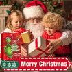 Christmas Advent Calendar Kids Countdown Calendar 24 Days Green Elf Figures Doll Christmas Decoration