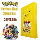 Pokemon Advent Calendar Christmas 24 Days Xmas Countdown 24 Pikachu Blind Box Surprise Yellow Gift