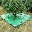 Landscape Tarp for Trimming with 12 inch Hole, Garden Tree Pruning Waterproof Tarp