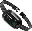Dog Bark Collar Training Bark Collar for Large Medium Small Dogs,Rechargeable e-Barking Control Devices with Beep Vibration Shock,5 Adjustable Sensitivity Color Black