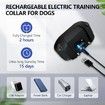 Dog Bark Collar Training Bark Collar for Large Medium Small Dogs,Rechargeable e-Barking Control Devices with Beep Vibration Shock,5 Adjustable Sensitivity Color Black