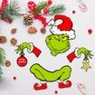 Christmas Decorations for Tree Funny Christmas Tree Ornament Thief Stole Tree Topper Head Arms and Legs for Holiday Xmas Home Party