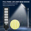 600W Solar Street Lights 480 LED Floodlight Motion Sensor Outdoor Garden Yard Security Flood Down Lamp Remote Control Waterproof Parking Lot Spot Pole