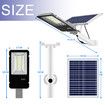 597 LED Solar Light 200W Outdoor Garden Street Security Lamp Floodlight Remote Sensor Wall Flood Down Parking Lot Spot Pole Waterproof