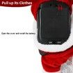 Inverted Rotating Dancing and Singing Music Christmas Animated Electric Santa Claus Toys for Xmas Decorations