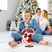 Inverted Rotating Dancing and Singing Music Christmas Animated Electric Santa Claus Toys for Xmas Decorations