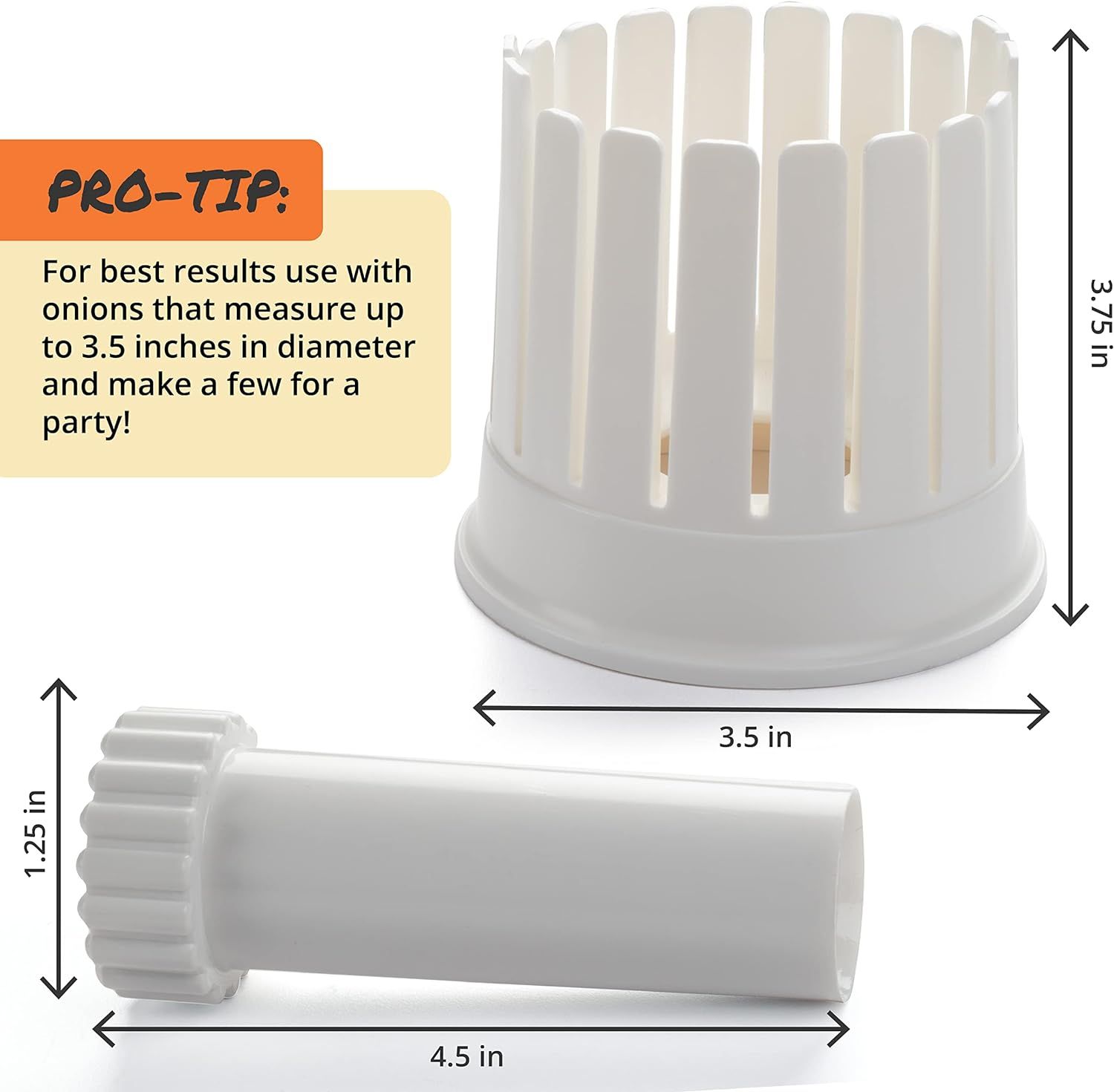 Onion Blossom Maker Set, All in One Blooming Set w Core Cutter and