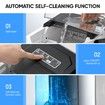 Maxkon 12kg Ice Maker Portable Cube Making Machine Freezer Countertop Home Kitchen Commercial House Appliance Self Cleaning Stainless Steel with Handle