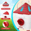 Chicken Feeder Hens Feeding 6KG 8.5L Waterer Set Automatic Food Dispense Rat Bird Proof for Poultry Rabbit With Bucket