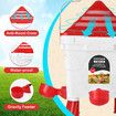 Chicken Feeder Hens Feeding 6KG 8.5L Waterer Set Automatic Food Dispense Rat Bird Proof for Poultry Rabbit With Bucket