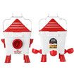 Chicken Feeder Hens Feeding 6KG 8.5L Waterer Set Automatic Food Dispense Rat Bird Proof for Poultry Rabbit With Bucket