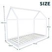Bed Frame Wooden Single Size Timber House Wood Mattress Base Platform Kids Bedroom Furniture