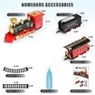 Train SetTrain Toys for Boys Girls w/SmokesLights & SoundTracksToy Train w/Steam Locomotive EngineCargo Cars & TracksChristmas Train Toys Gifts for Kids