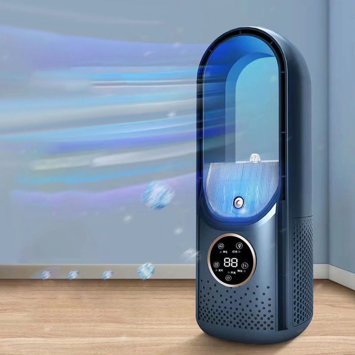 Portable Air Conditioners Personal Mini Air Conditioner with 6-Speed Evaporative Air Cooler for Room Tent Power by USB Cable