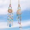 Hanging Prismatic Sun Catcher Crystal, Window Hanging Catcher Ornament, Rainbow Maker Pendant Indoor Window Home Car Decoration Gift