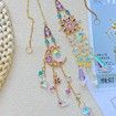 Hanging Prismatic Sun Catcher Crystal, Window Hanging Catcher Ornament, Rainbow Maker Pendant Indoor Window Home Car Decoration Gift